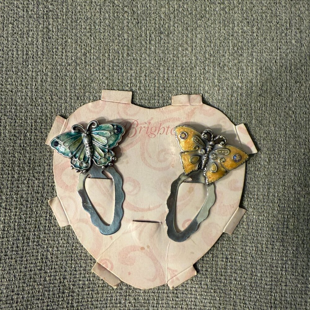 Brighton Butterfly Bookmark or Hair Clips